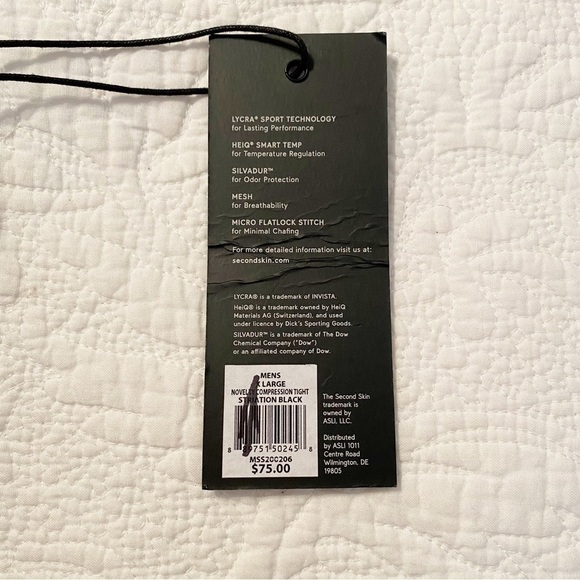 Second Skin NEW Quatroflx High Gauge Black Compression Tights - XL - Picture 7 of 13